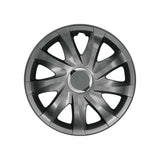 ΝRМ 14" Hubcaps Wheel Covers Trims Car 4 PCS Set Gold & Black Matt