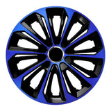 ΝRМ EXTRA STRONG BLUE BLACK 15'' hubcaps blue-black 4 pieces