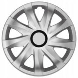 Hubcaps 15'' ΝRМ KANDO SILVER 4 pieces silver color