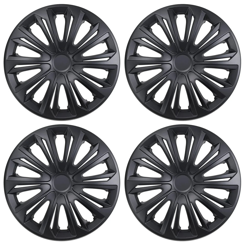 ΝRМ STRONG black mat 16" universal hubcaps 4 pieces