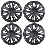 ΝRМ STRONG black mat 16" universal hubcaps 4 pieces
