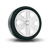ΝRМ FAST WHITE 14" Set of 4 Hub Caps Wheel Covers 14" White Gloss