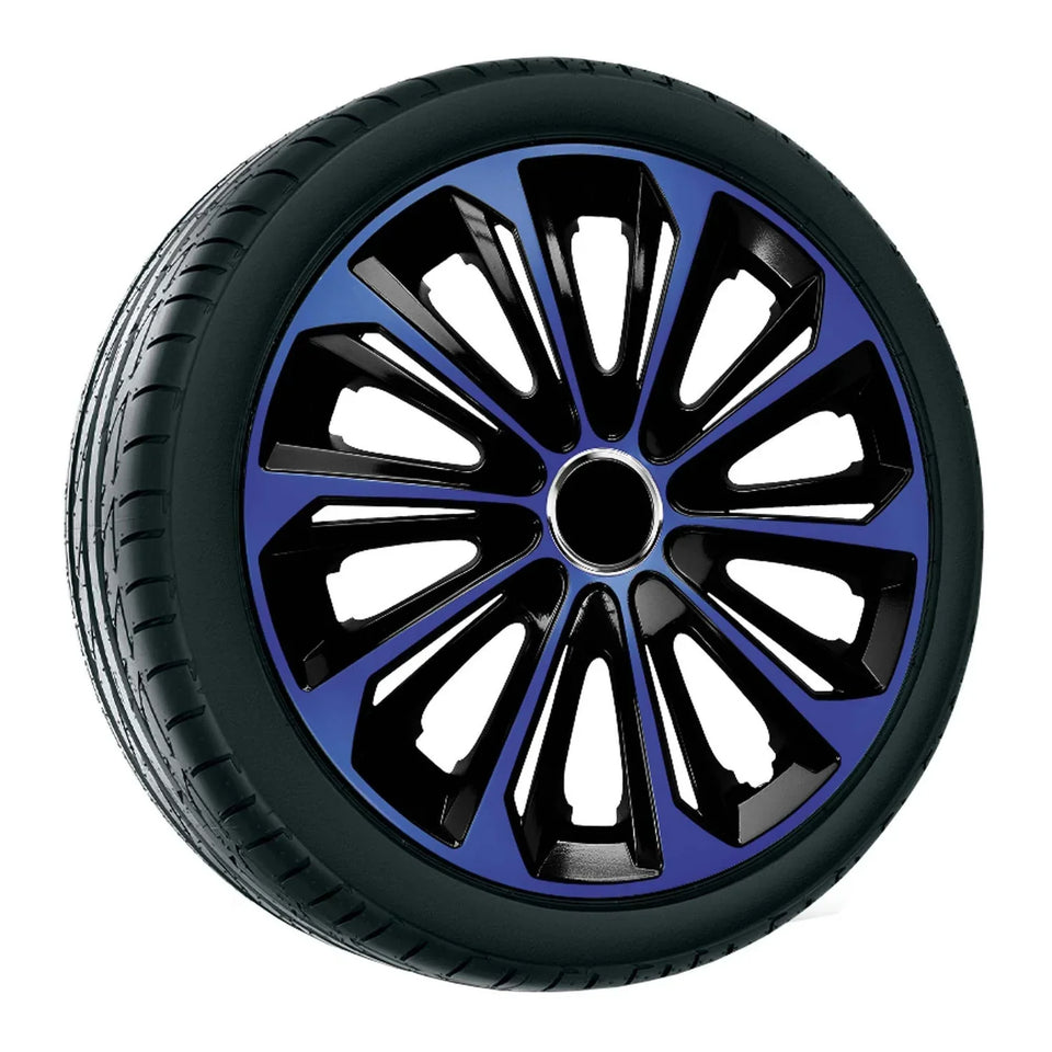 ΝRМ EXTRA STRONG BLUE BLACK 15'' hubcaps blue-black 4 pieces
