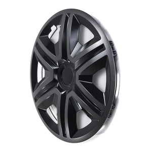 ΝRМ 16" Wheel Covers Hubcaps Universal 4 PCS Graphite Black Weather Resistant