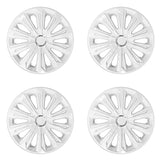 ΝRМ STRONG white lacquered 15" universal hubcaps 4 pieces