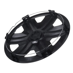 ΝRМ 16" Wheel Covers Hubcaps Universal 4 PCS Graphite Black Weather Resistant