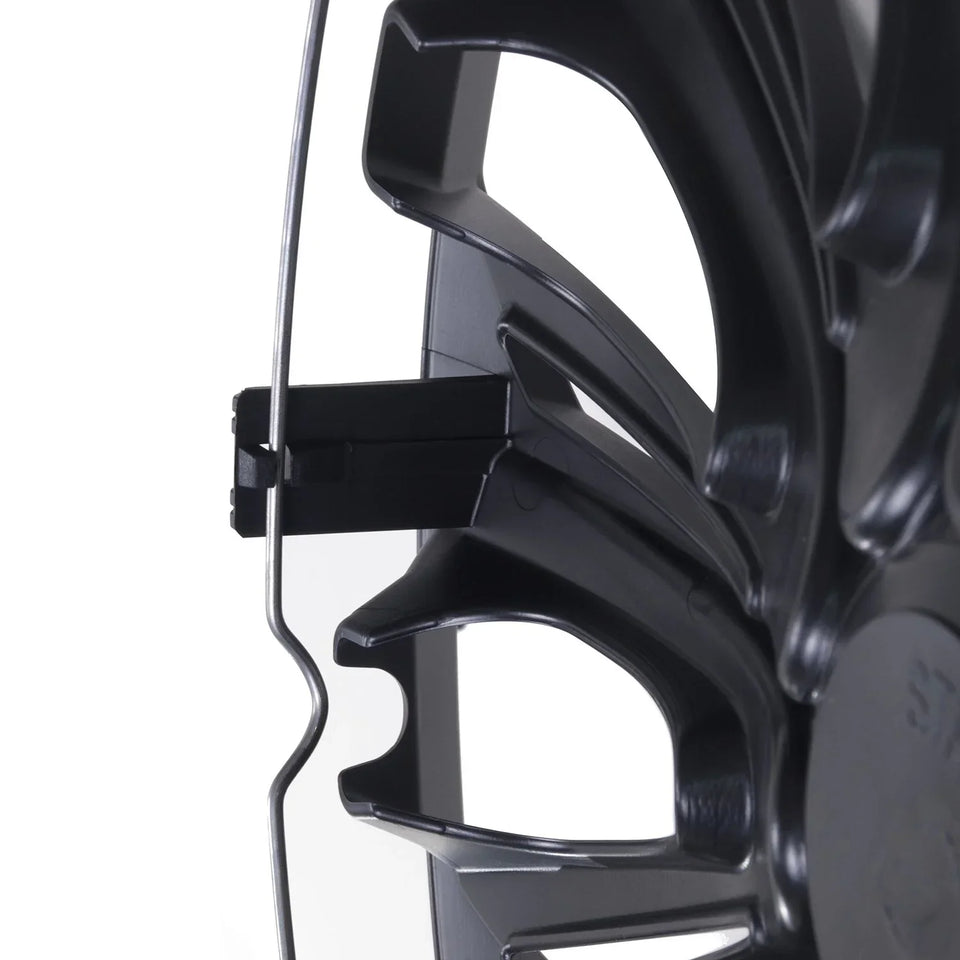 ΝRМ STRONG black mat 16" universal hubcaps 4 pieces