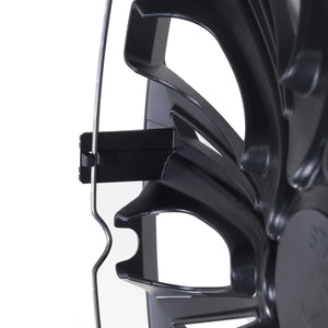 ΝRМ Wheel Trims Covers Set 14'' Black Matt for Steel Trims Universal Super Resistant