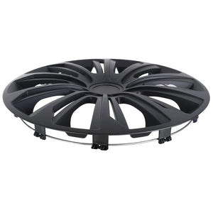 ΝRМ Wheel Trims Covers Set 14'' Black Matt for Steel Trims Universal Super Resistant