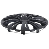 ΝRМ Wheel Trims Covers Set 14'' Black Matt for Steel Trims Universal Super Resistant